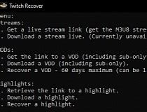 Twitch Recover 2.0aH